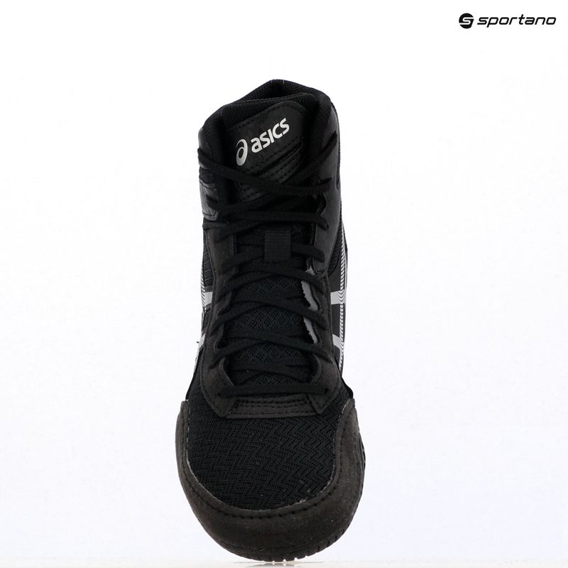 Zápasnické boty ASICS Matcontrol 3 black/pure silver 9