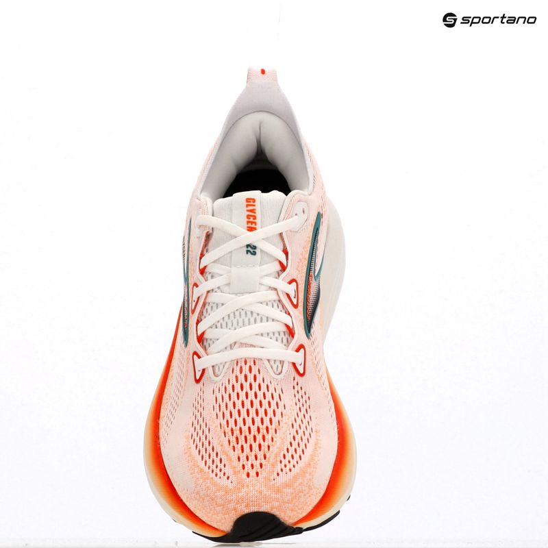 Pánské běžecké boty Brooks Glycerin 22 white/orange/green blue slate 15