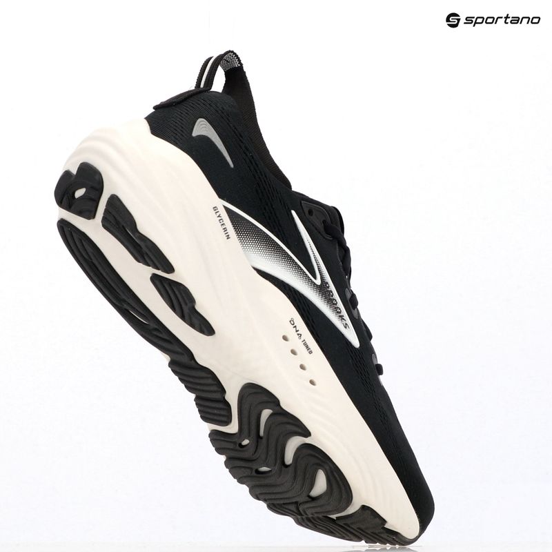 Pánské běžecké boty Brooks Glycerin 22 black/grey/white 15
