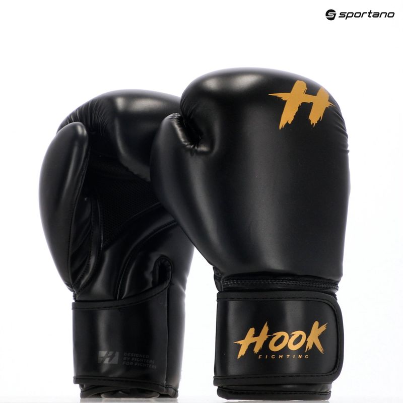Boxerské rukavice HOOK FIGHTING Ready To Train black 8