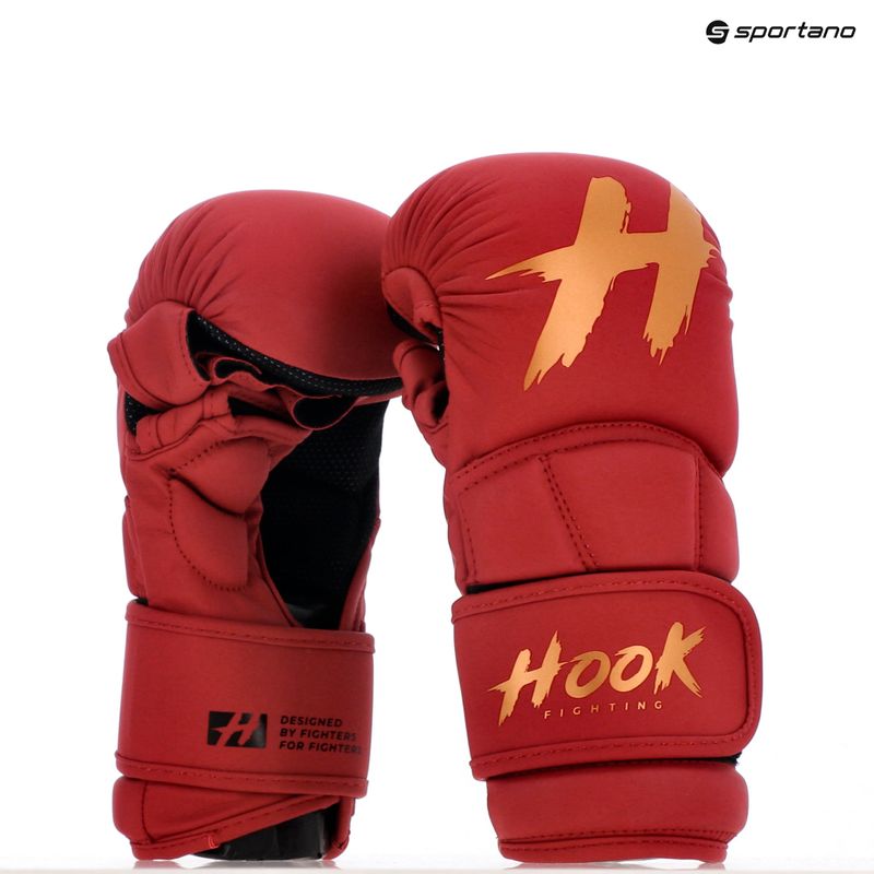 Sparringové rukavice MMA HOOK FIGHTING TX0-B4M0016 red 10