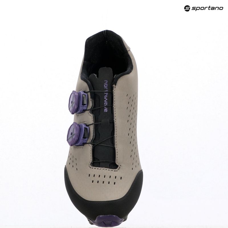 Pánské MTB cyklistické boty Northwave Rebel 3 sand/dark purple 9