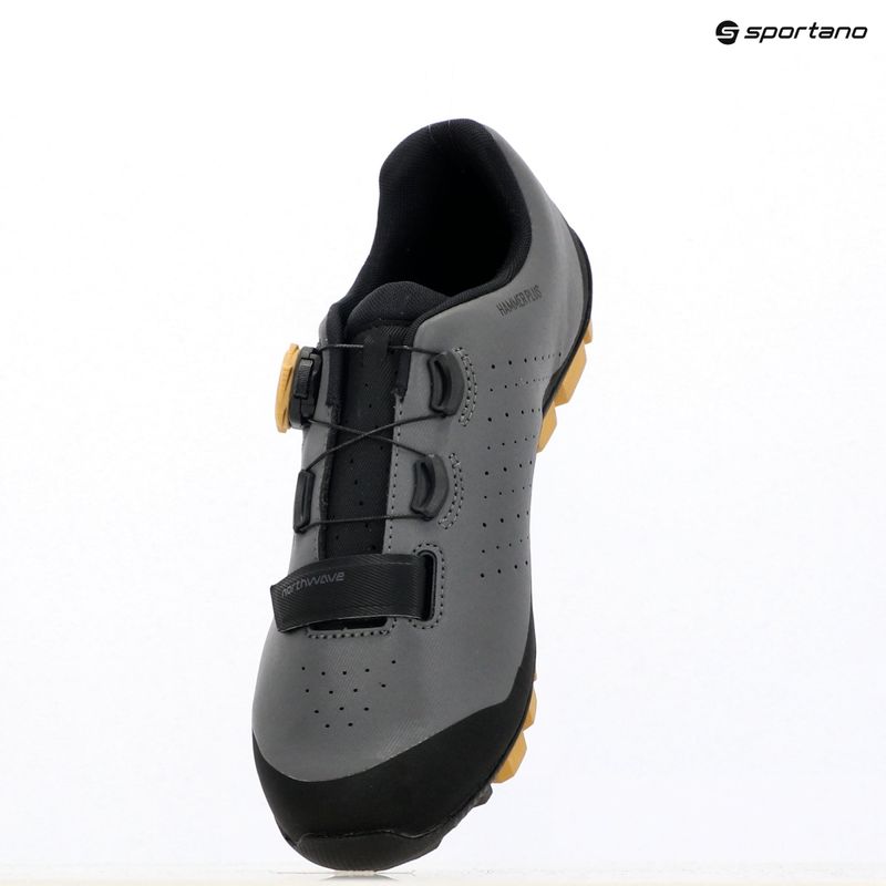 Pánské MTB cyklistické boty Northwave Hammer Plus dark grey/honey 5