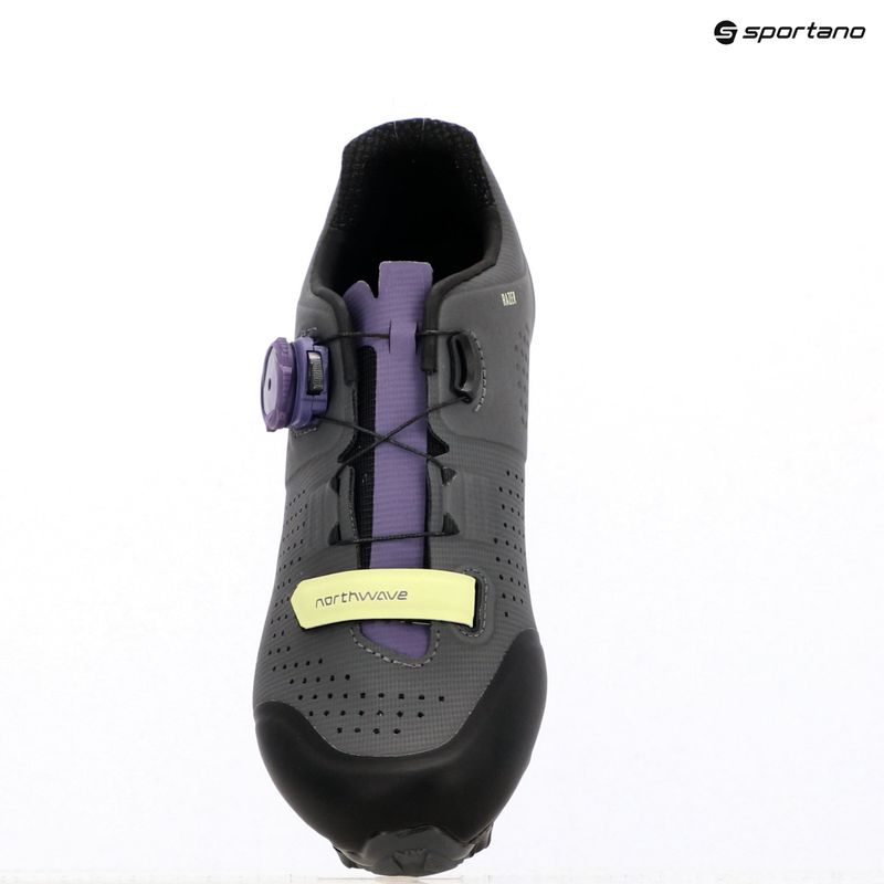 Dámské MTB cyklistické boty Northwave Razer dark grey/dark purple 9