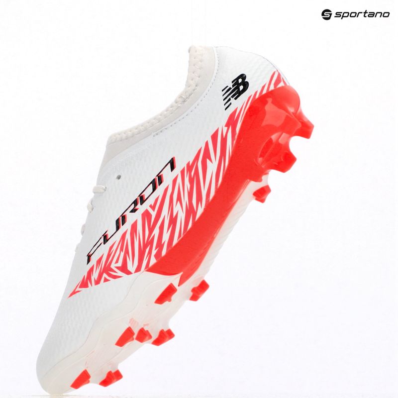 Dětské kopačky New Balance Furon Team V8 Jr FG white 15