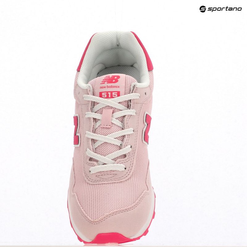 Dětské boty New Balance 515's V1 rose sugar 12