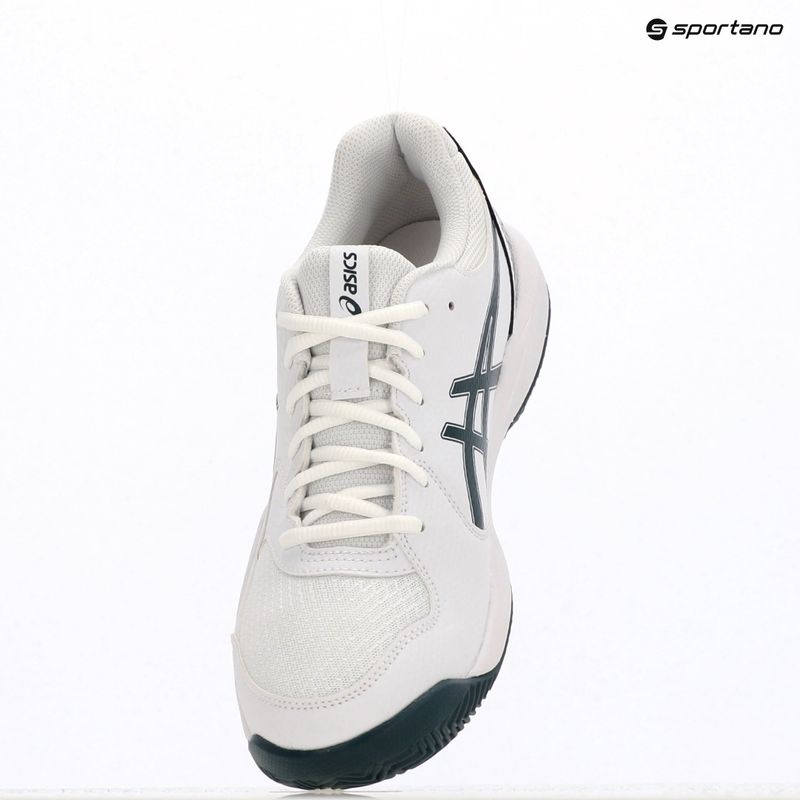 Pánské tenisové boty ASICS Gel-Dedicate 8 Clay white/saxon green 9