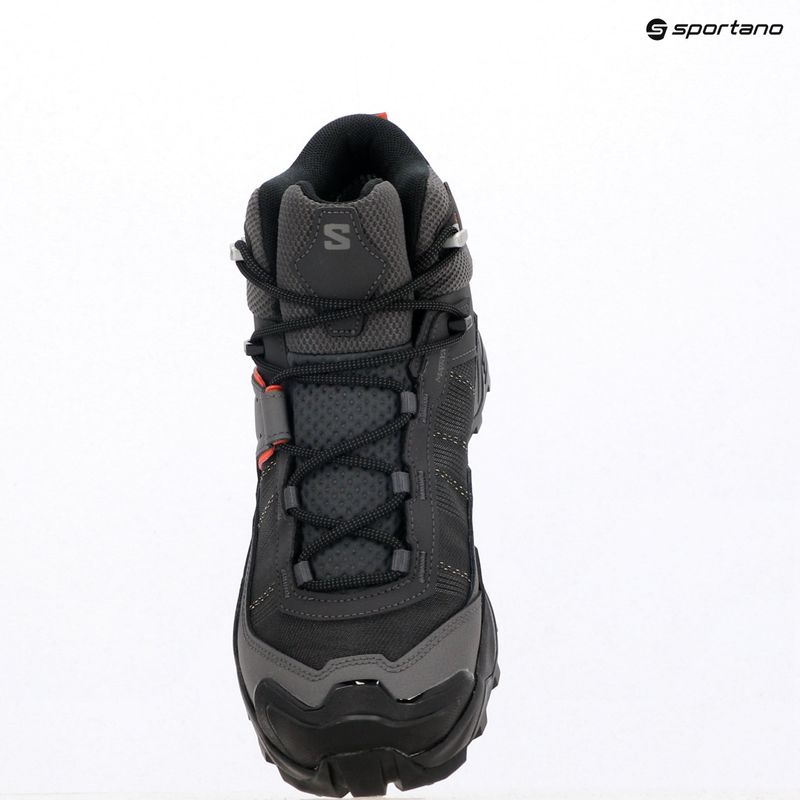 Pánské trekové boty Salomon X Ultra 5 MID GTX asphalt / castlerock / burnt okre 11