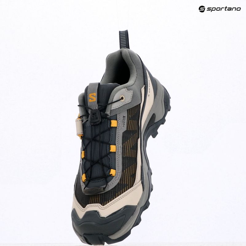 Pánská treková obuv Salomon X Ultra 5 monument / turbul / spicy mustard 11