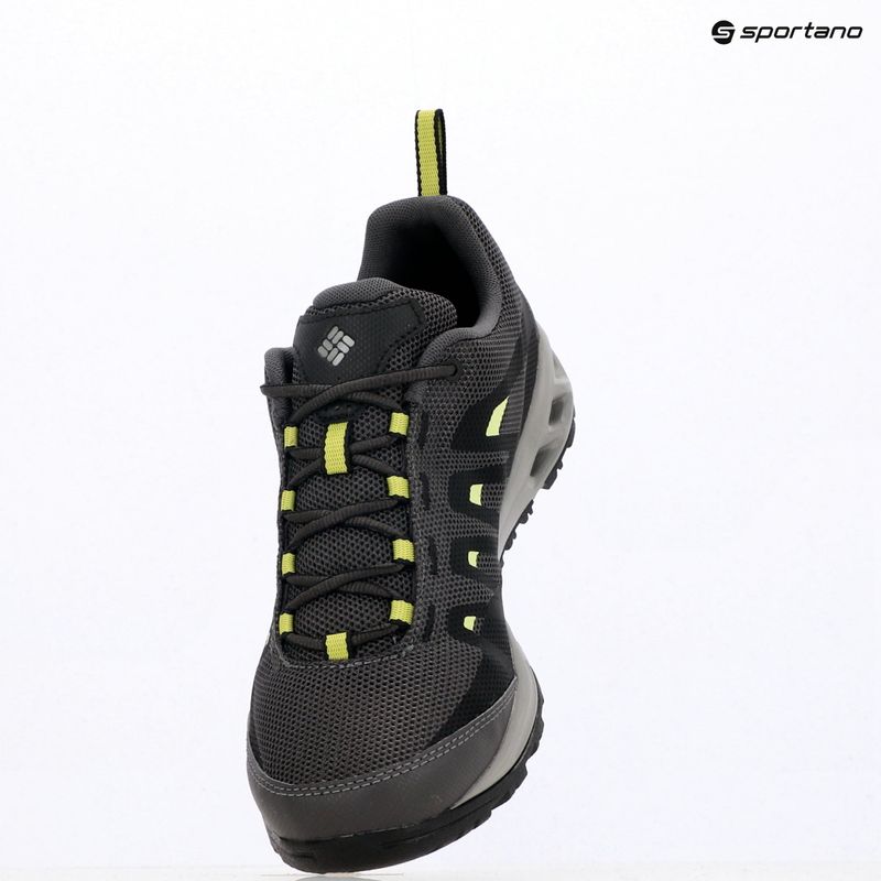 Pánské turistické boty Columbia Vapor Vent dark grey/napa green 10