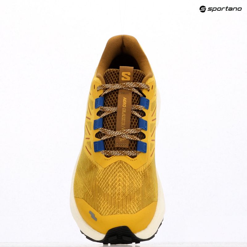 Pánské běžecké boty Salomon Aero Blaze 3 GRVL spicy mustard/vanilla ice/nautical blue 9