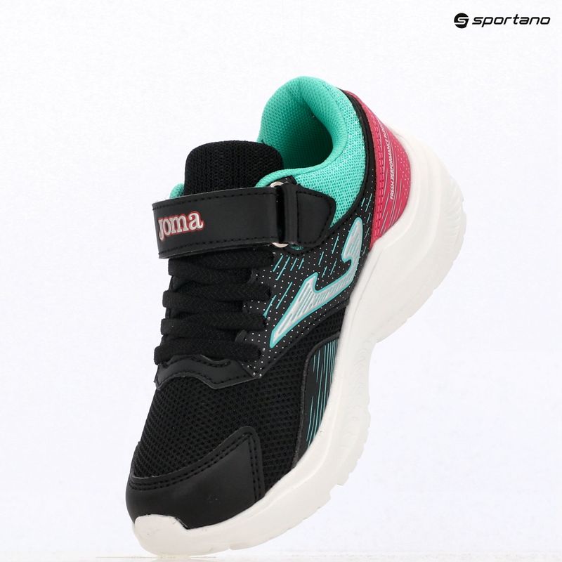 Dětské boty Joma Active Jr black/turquoise 15