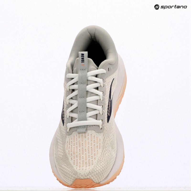 Dámské běžecké boty Brooks Revel 7 oyster/white/tropical peach 9