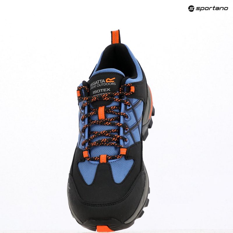 Pánské trekové boty REGATTA Samaris III Low olympian blue/black/tango 10