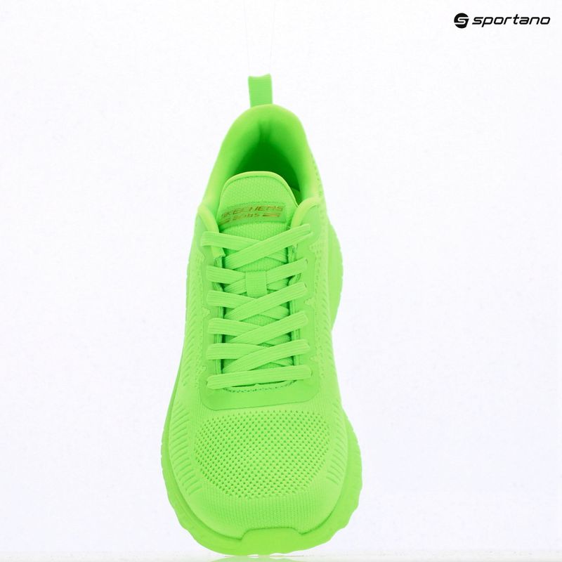 Dámské boty SKECHERS Bobs Squad Chaos Cool Rythms lime 15