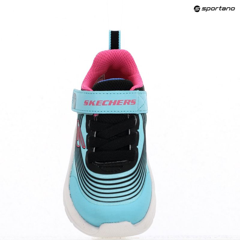 Dětské boty SKECHERS Microspec Advance aqua/purple 7