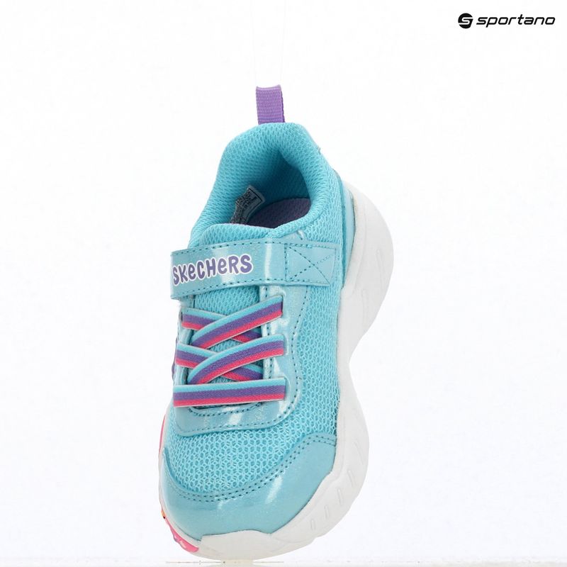 Dětské boty SKECHERS Play Scene Fun Squad turquoise 7