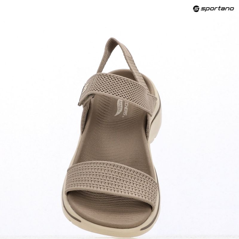 Dámské sandály SKECHERS Go Walk Arch Fit 2.0 taupe 4