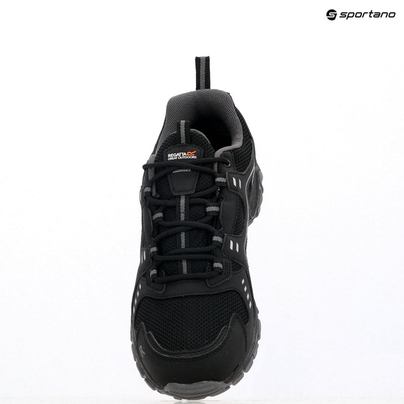 Pánské trekové boty Regatta Vendeavour Low black/granite 9