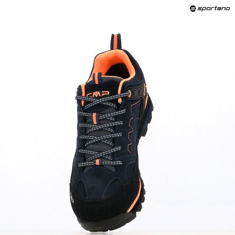 Dámské trekové boty CMP Moon Low Wp blue ink/sunrise 9