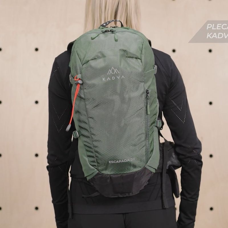 Turistický batoh KADVA Escapada 20 l černý 25