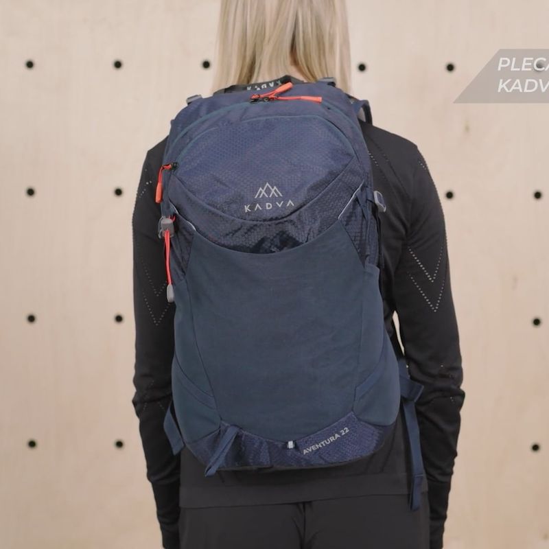Turistický batoh KADVA Aventura 22 l steel blue 34
