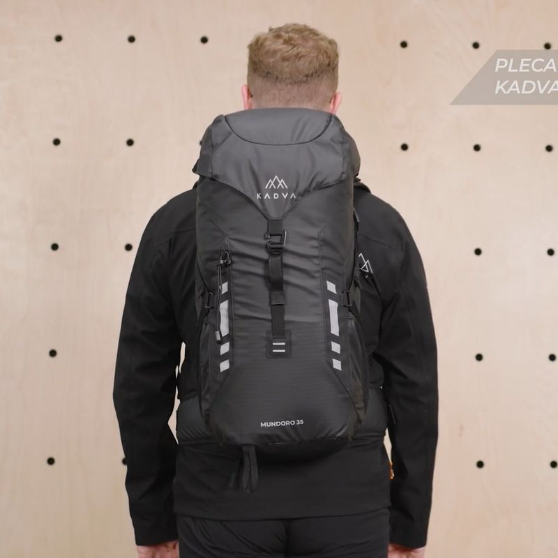 Turistický batoh KADVA Mundoro 35 l černý 21
