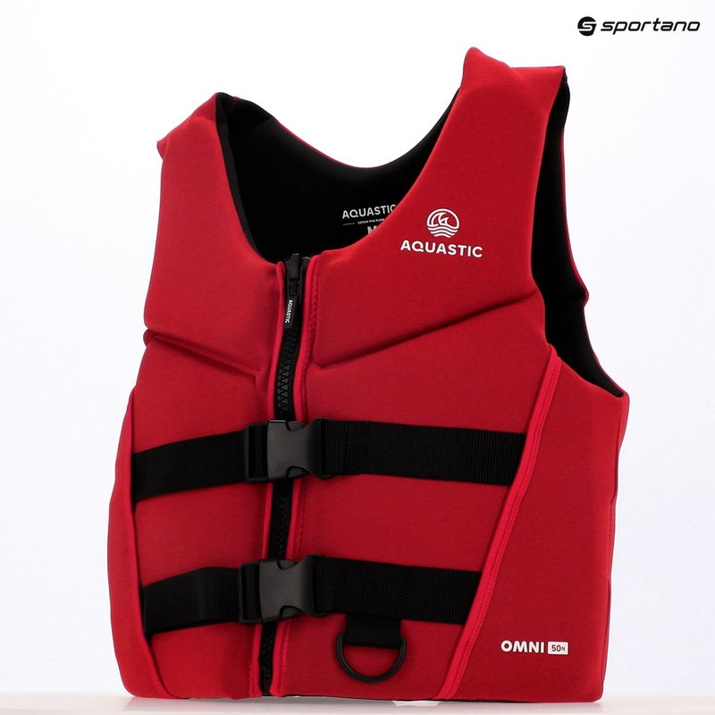 Bezpečnostní vesta AQUASTIC Omni 50N red 10