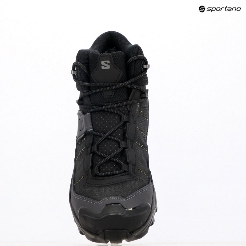 Pánské trekové boty Salomon X Ultra 5 MID Wide GTX black/asphalt/castlerock 12