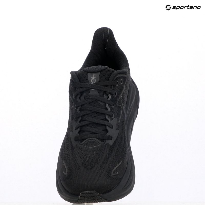 Pánské běžecké boty HOKA Clifton 10 Wide black/black 17