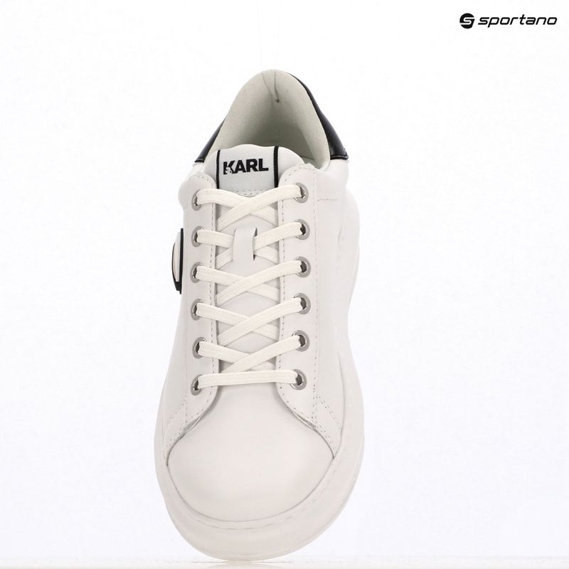 Dámské boty KARL LAGERFELD Kapri Nft Lo Lace white leather 9
