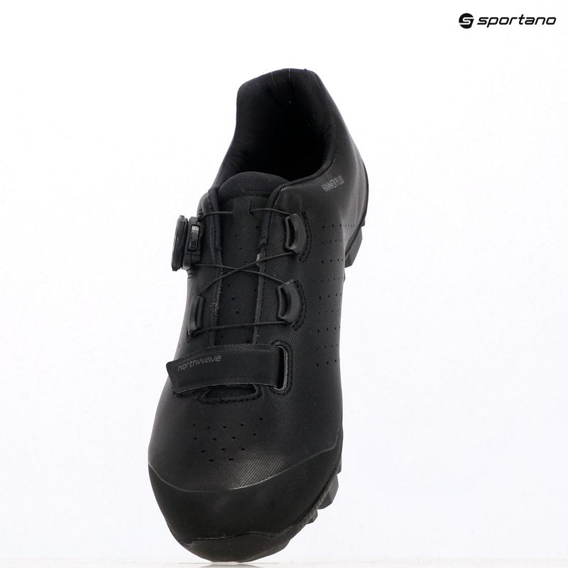 Pánské MTB cyklistické boty Northwave Hammer Plus Wide black/dark grey 9