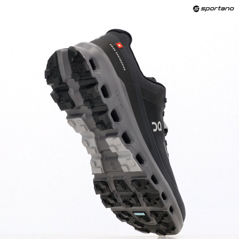 Dámská běžecká obuv On Cloudvista 2 Waterproof black/eclipse 9