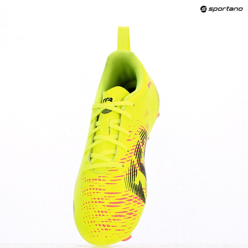 Dětské kopačky PUMA Future 8 Play FG/AG Jr yellow alert/puma black/sun struck 9