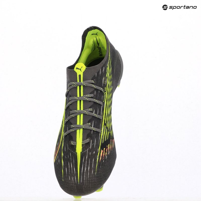 Pánské kopačky PUMA Ultra 5 Ultimate FG matte aged silver/yellow alert/sun struck 9