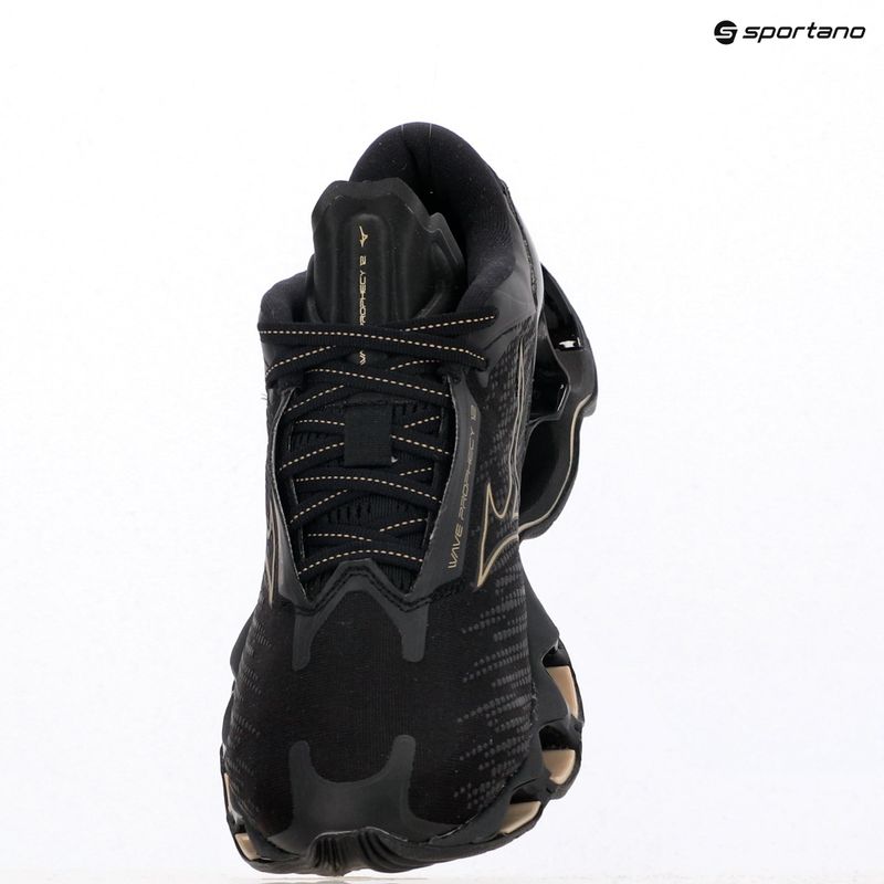 Dámské běžecké boty Mizuno Wave Prophecy 12 black/ge gold 9