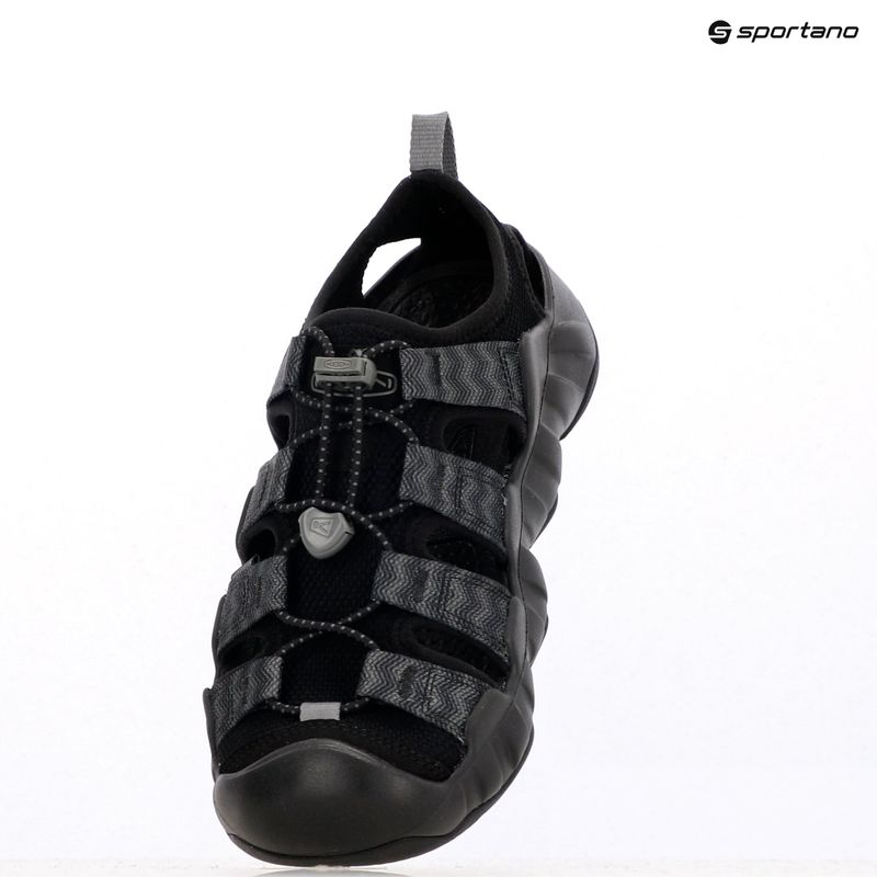 Pánské sandály KEEN Hyperport H2 black/steel grey 11