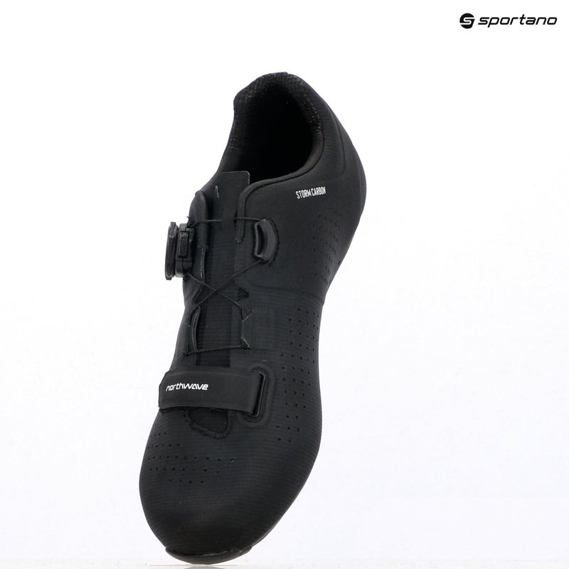 Pánské silniční boty Northwave Storm Carbon black/white  9