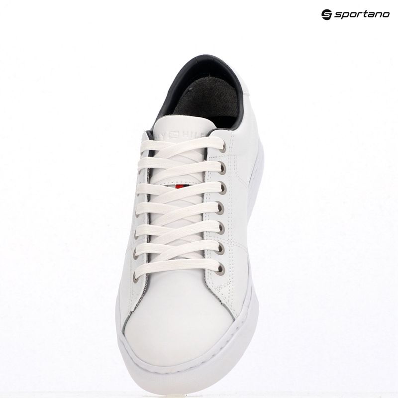 Pánské boty Tommy Hilfiger Essential Leather Sneaker white 9