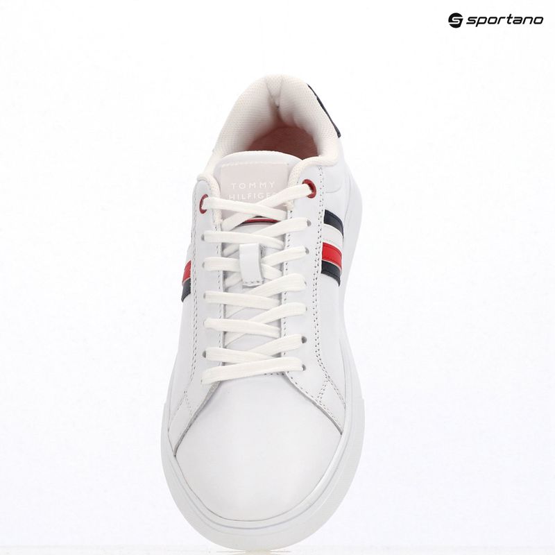 Pánské boty Tommy Hilfiger Essential Leather Cupsole white 9