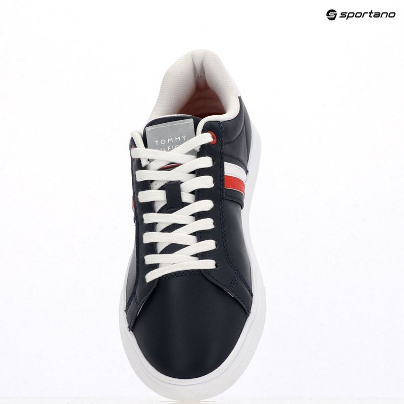 Pánské boty Tommy Hilfiger Essential Leather Cupsole desert sky 9