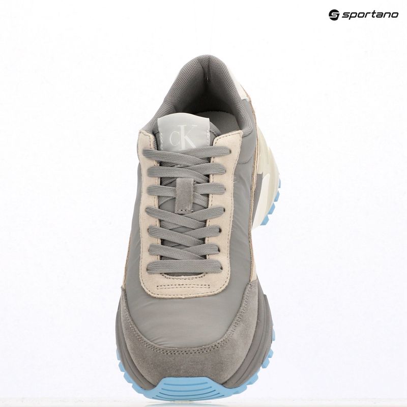 Dámské boty Calvin Klein YW0YW01852 Hike Runner Mg Nylon Mix formal gray/eggsshell creamy/white 9