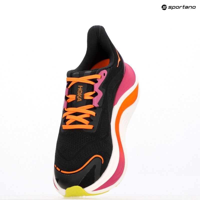Pánské běžecké boty  HOKA Skyward X black/electric aqua 9