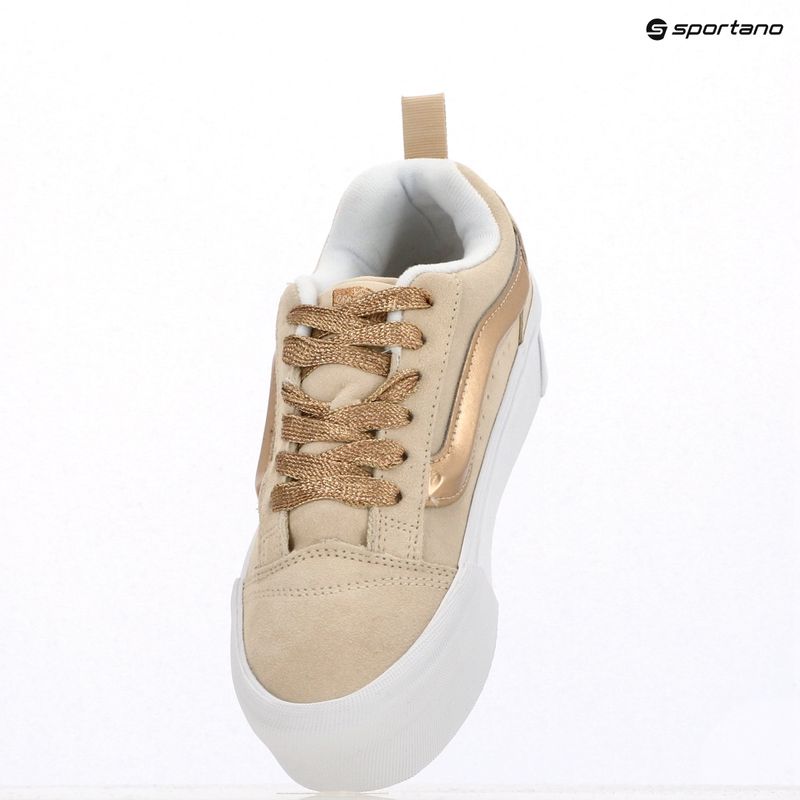 Boty Vans Knu Stack High Shine gold 9