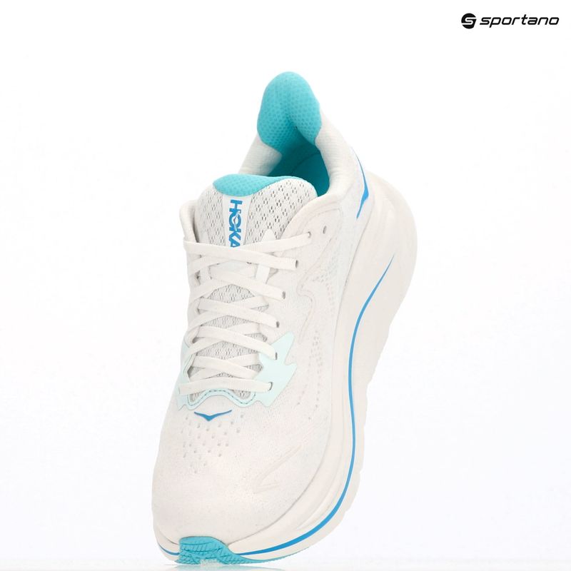 Pánské běžecké boty HOKA Clifton 10 white/skyward blue 17
