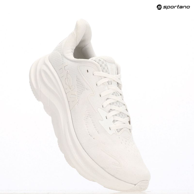 Pánské běžecké boty HOKA Clifton 10 white/white 17