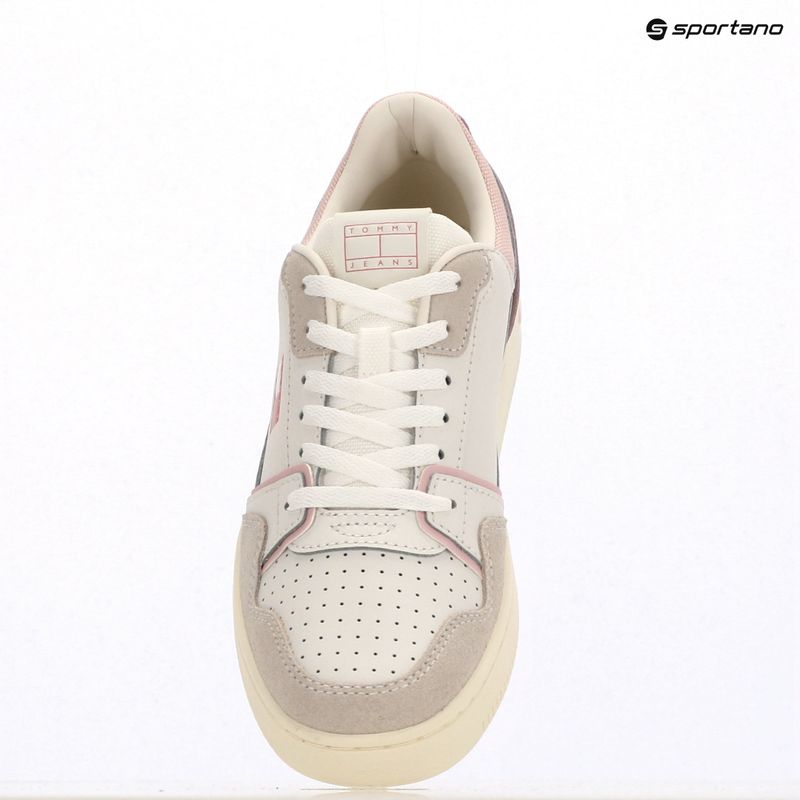 Dámské boty Tommy Jeans Retro Basket ecru/misty pink 9