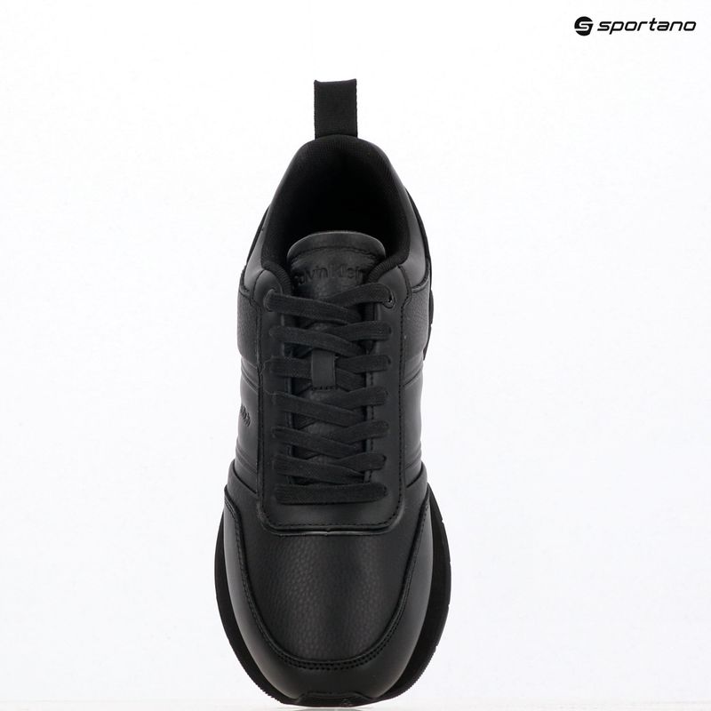Pánské boty Calvin Klein HM0HM01897 Low Prof Runn Laceup Tape Triple Black 9