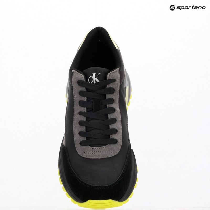 Pánské boty Calvin Klein YM0YM01292 Hike Runner Casual Ny-Su Ck Black/Granite Grey/Wild Lime 9