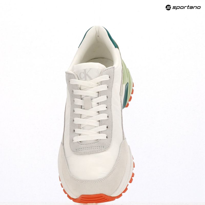 Pánské boty Calvin Klein YM0YM01292 Hike Runner Casual Ny-Su Bright White/Wild Green/Tigerilily 9